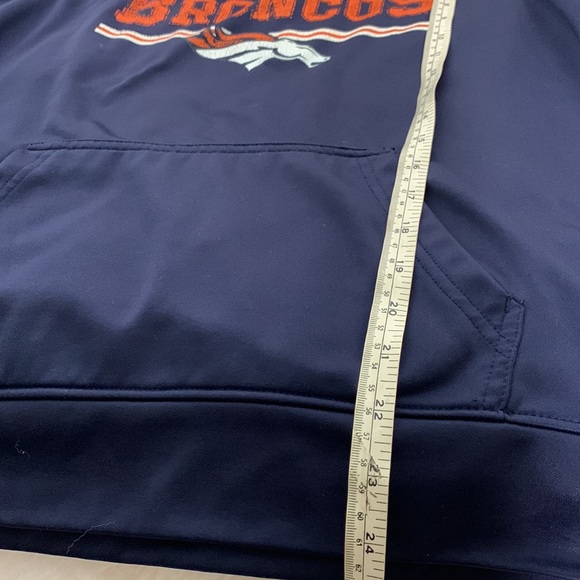 🔥 Youth Denver Broncos Hoodie size Large for boys or girls L(14/16) - Picture 10 of 11